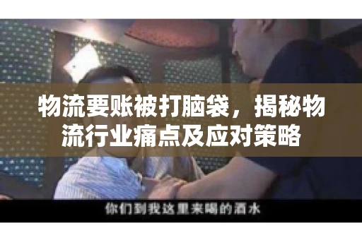 物流要账被打脑袋，揭秘物流行业痛点及应对策略