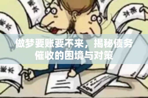 做梦要账要不来，揭秘债务催收的困境与对策