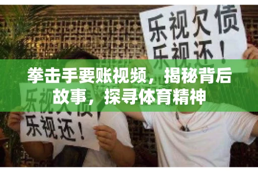 拳击手要账视频，揭秘背后故事，探寻体育精神